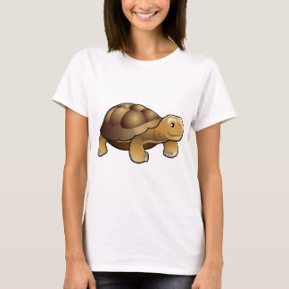 Camiseta Una tortuga linda y amistosa