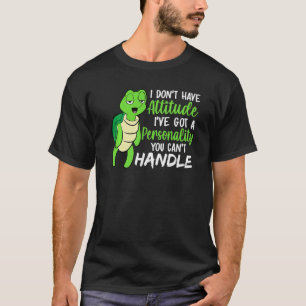 Camiseta Una tortuga verde divertida que tengo una personal