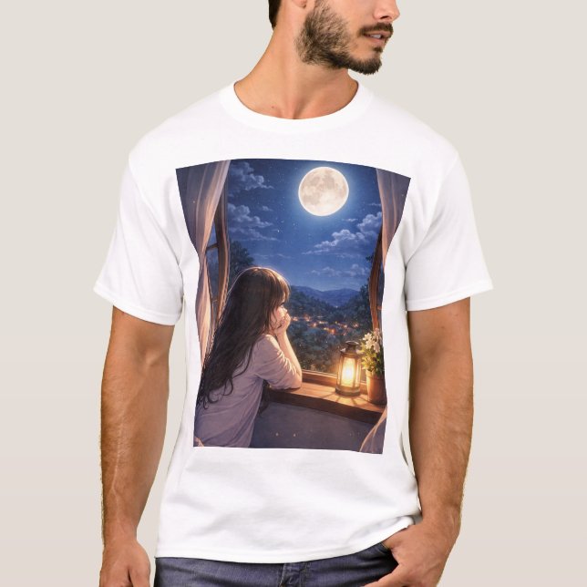 Camiseta Una tranquila conversación con el cielo (Anverso)
