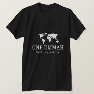 Camiseta Una Ummah - Hombres Musulmanes Islámicos
