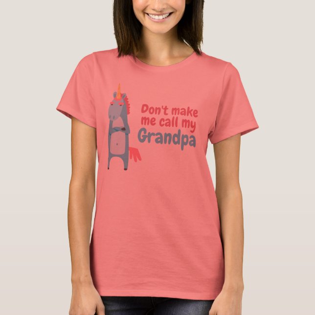 Camiseta Una unicornio rosa y azul suave te avisa (Anverso)