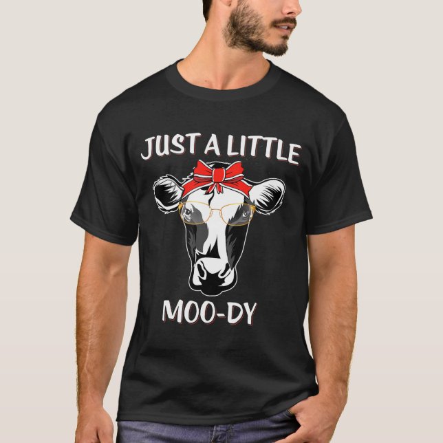 Camiseta Una vaca divertida (Anverso)