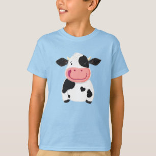 Camiseta Una vaca lechera feliz