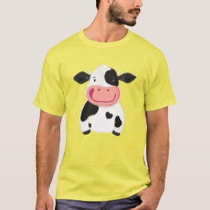 Camiseta Una vaca lechera feliz