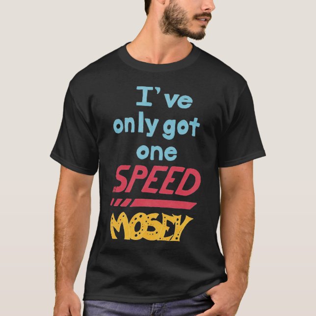 Camiseta Una velocidad (Anverso)
