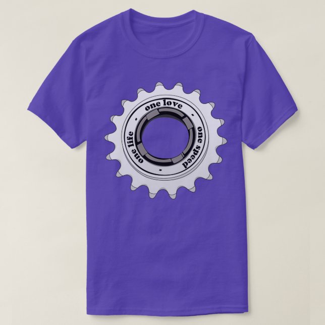 Camiseta Una velocidad (Diseño del anverso)