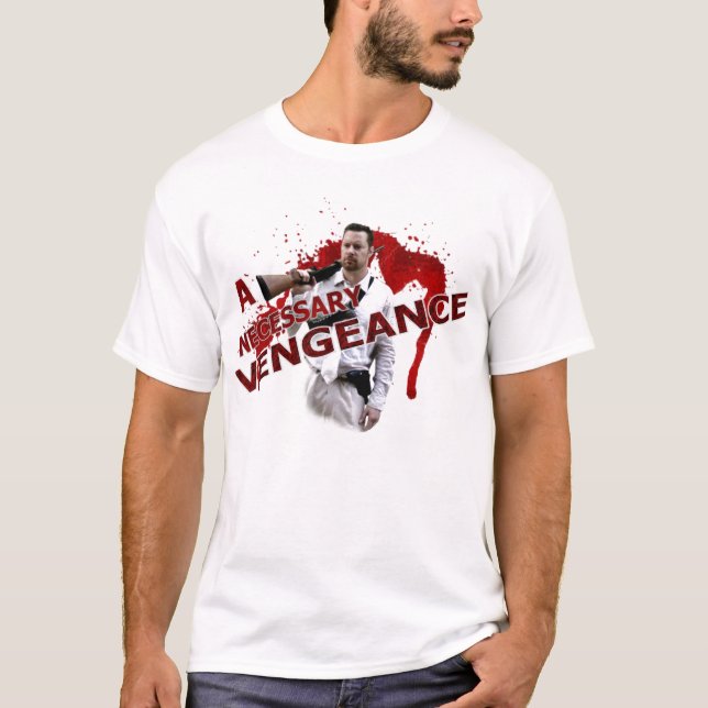 Camiseta Una venganza necesaria (Anverso)