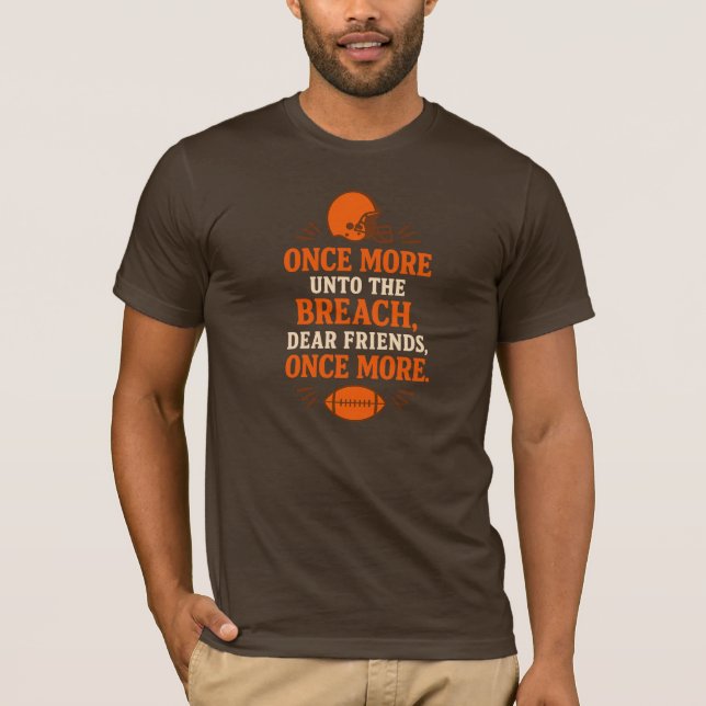 Camiseta Una vez más en la brecha (Anverso)