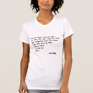 Camiseta Una vez que los poetas fueron a Dios