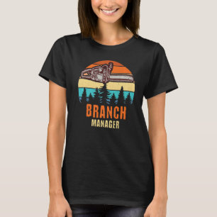 Camiseta Una Vez Que Lumberjack Nunca Lumberback Axes Bran
