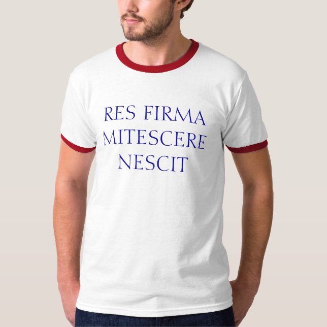 Camiseta una vez que usted lo tiene para arriba, guárdelo (Anverso)