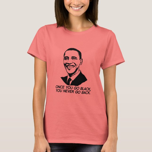 Camiseta UNA VEZ QUE VAS NEGRO, NUNCA VUELVES -.png (Anverso)