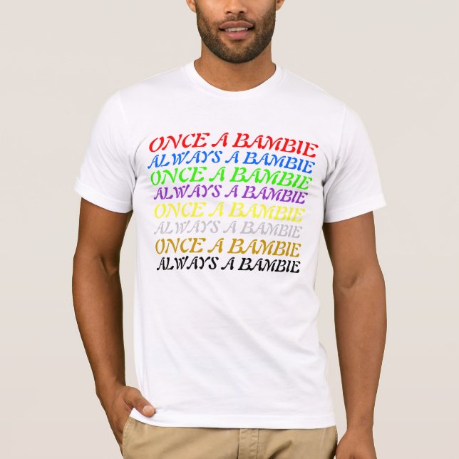 Camiseta Una vez un Bambie (Anverso)