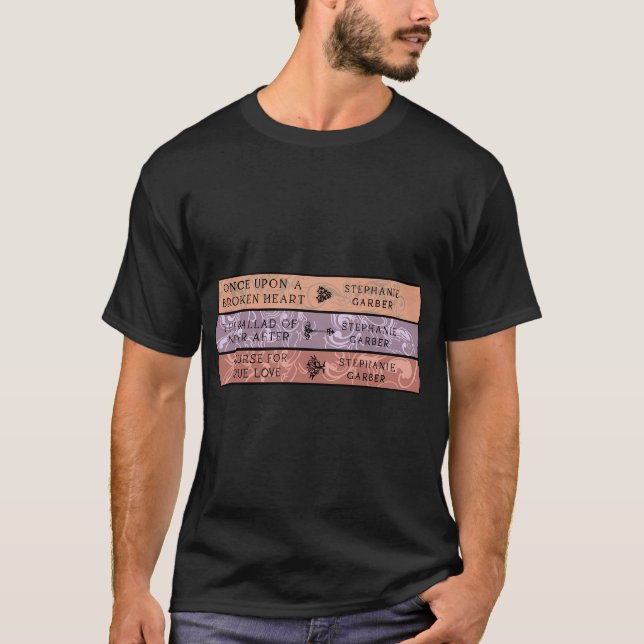 Camiseta Una Vez, un libro de la serie Corazón Roto (Anverso)