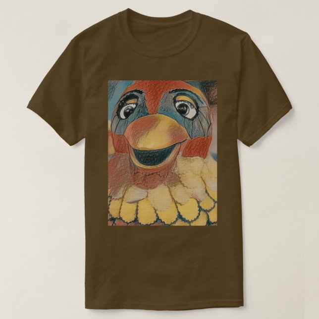 Camiseta Una Vez Un Pájaro De Por Qué (Diseño del anverso)