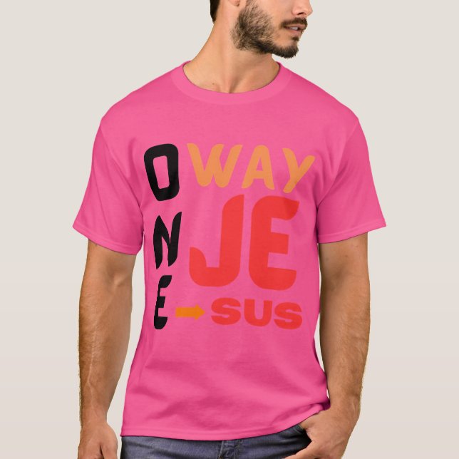 Camiseta Una Vía Jesús (Anverso)