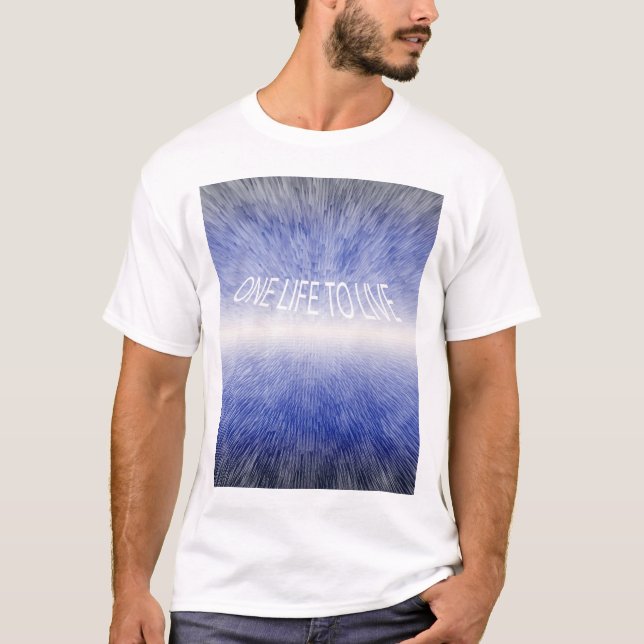 CAMISETA UNA VIDA A VIVIR (Anverso)