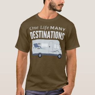 Camiseta Una vida muchos destinos Hymer Motorhome