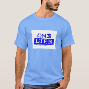 Camiseta UNA VIDA. NINGUNA REPETICIÓN (azul) (segundo