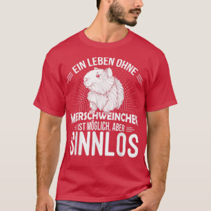 Camiseta Una vida sin un roedor sensual de los cerdos de Gu