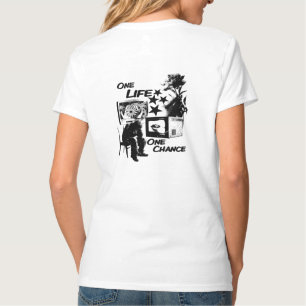Camiseta Una Vida Una Oportunidad Retro Grunge Ropa Calleje
