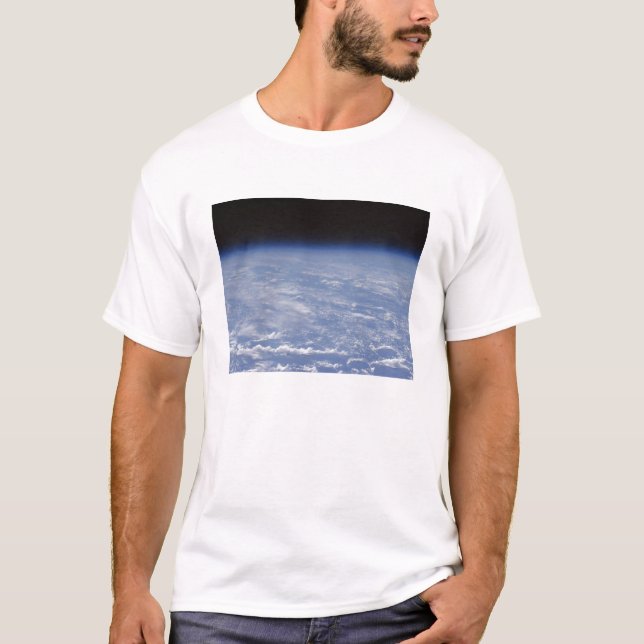 Camiseta Una visión de horizonte oblicua de la atmósfera te (Anverso)