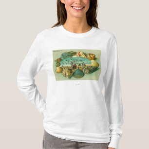 Camiseta Una visión escénica confinada con las cáscaras