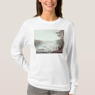 Camiseta Una vista de Ticonderoga de un punto