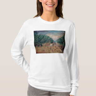 Camiseta Una vista del lugar del riego del "esfuerzo"
