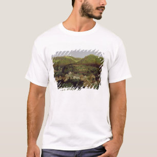 Camiseta Una vista del pueblo de Tenniken, 1846