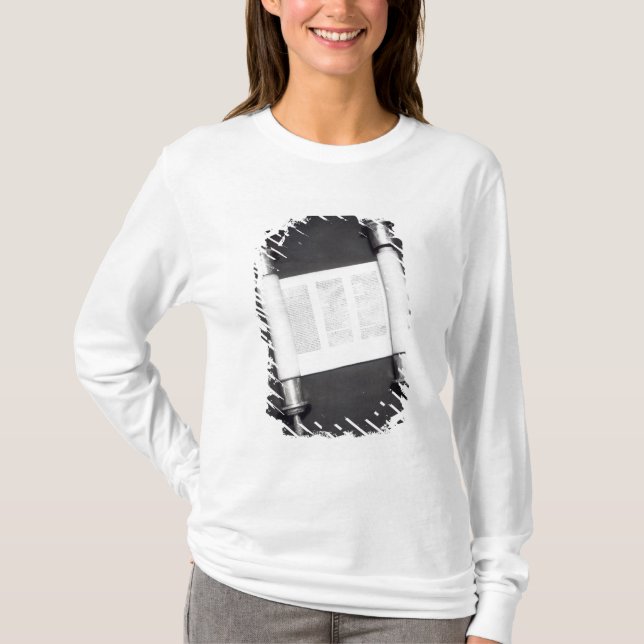 Camiseta Una voluta hebrea (Anverso)