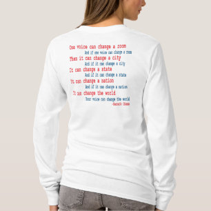 Camiseta Una voz