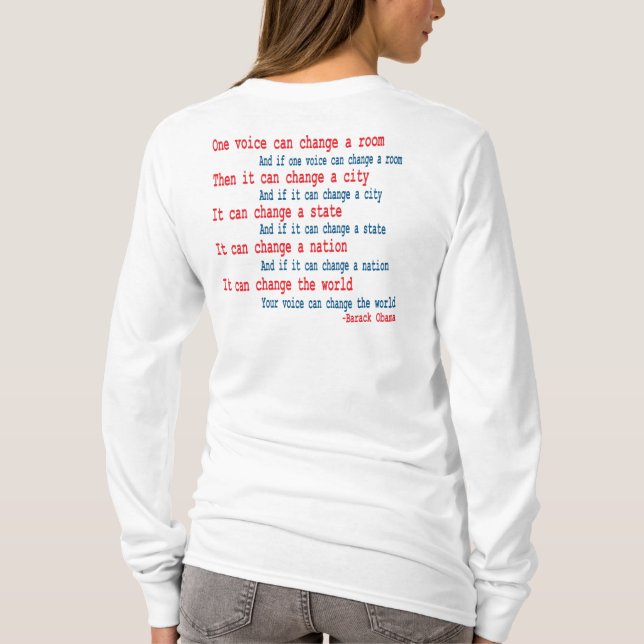 Camiseta Una voz (Reverso)