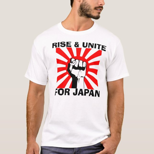 Camiseta Una y una para Japón (Anverso)