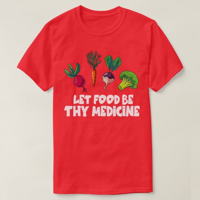 Camiseta Una zanahoria alimenticia saludable que los alimen (Diseño del anverso)