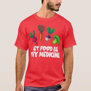 Camiseta Una zanahoria alimenticia saludable que los alimen