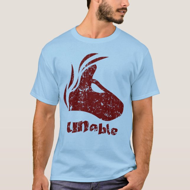 Camiseta UnableDogStressed (Anverso)