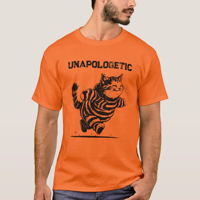 Camiseta Unapologetic Cat (Anverso)