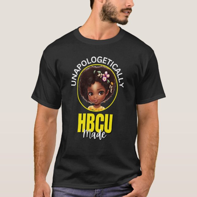 Camiseta Unapologetically Black And Proud Melanin Black His (Anverso)
