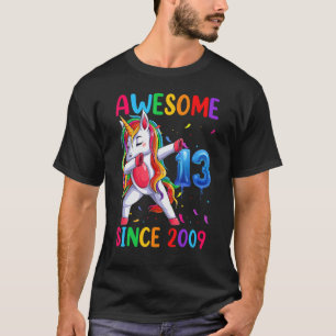 Camiseta Unas 13.ª Ropa De Cumpleaños De Unicornio Para Chi