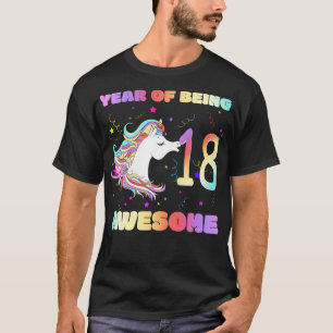 Camiseta Unas 18 Años De Inolvidable Nacimiento De Unicorni