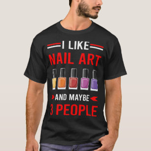 Camiseta Uñas de arte de uñas técnico manicura manicurista