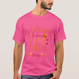 Camiseta Unas divertidas hojas otoñales y últimas por favor