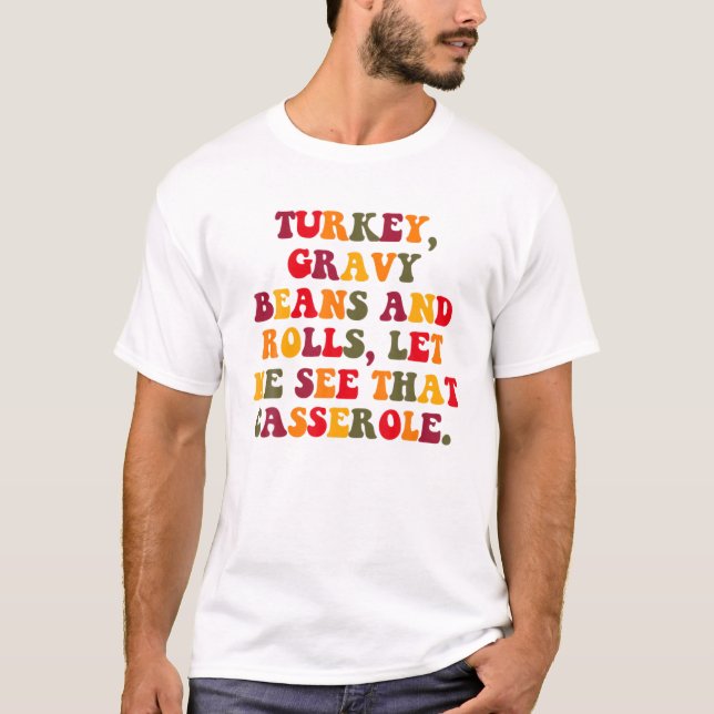 Camiseta Unas Grasas Y Frutos Grasosos De Turquía Me Permit (Anverso)
