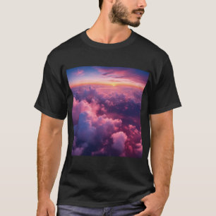 Camiseta Unas nubes rosas y unas hermosas vistas