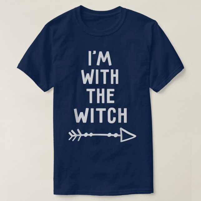 Camiseta Unas Parejas De Halloween Divertidas Vestimentan A (Diseño del anverso)