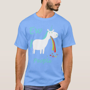 Camiseta Unas pocas personas unicornio vómiéndose del arcoi