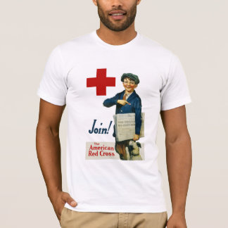 Camiseta Únase a la Cruz Roja americana