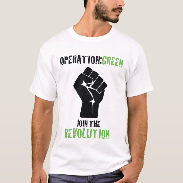Camiseta Únase a la revolución (Anverso)