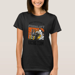 Camiseta Únase a su equipo local de Carreras Forklift DIVER